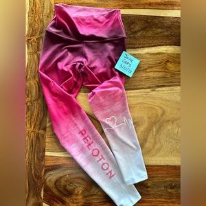 EUC Peloton x WITH Hearts Will Race leggings. Size small. Smoke free home.